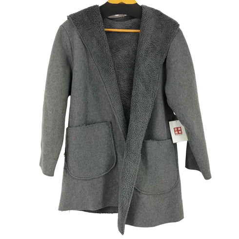 ショコラフィネローブ chocol raffine robe 2wayフード裏ボアミディ丈コーディガン レディース FREE